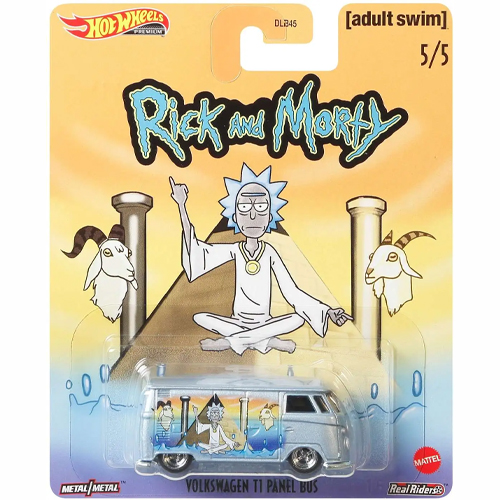 Hot Wheels Rick and Morty Volkswagen T1 Panel Bus