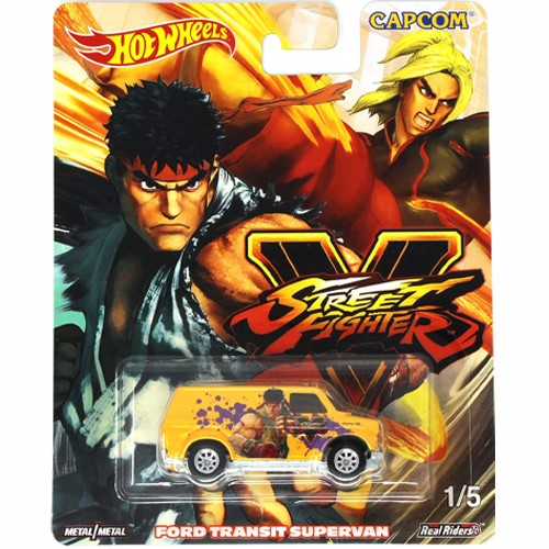 Hot Wheels Ryu vs Ken Ford Transit Supervan