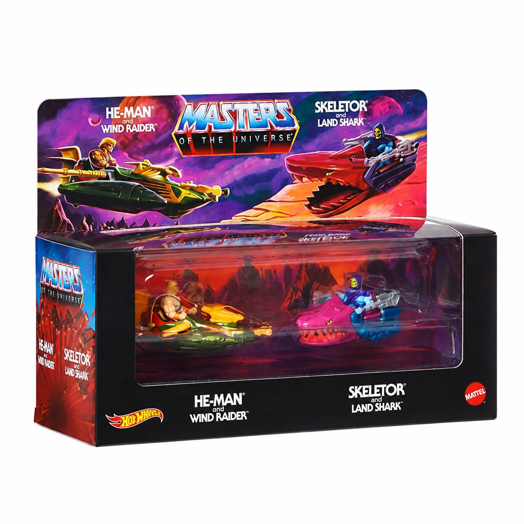He-Man with Wind Raider vs. Skeletor