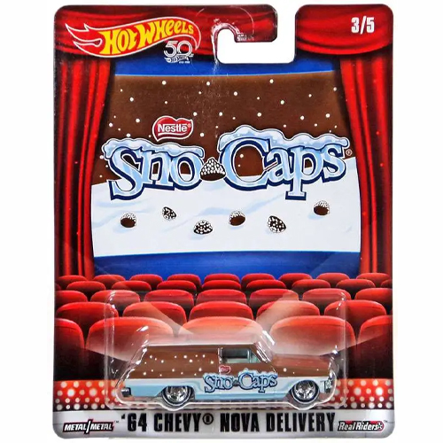 Hot Wheels Sno-Caps 64 Chevy Nova Delivery