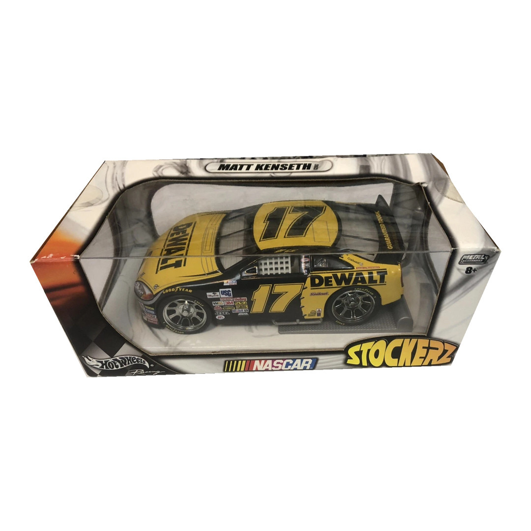 Hot Wheels STOCKERZ Ford Taurus (Matt Kenseth, DeWalt, yellow / black)