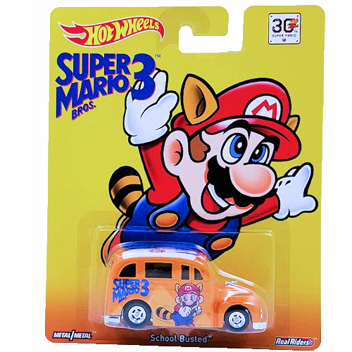 Hot Wheels Super Mario Bros 3 School Busted