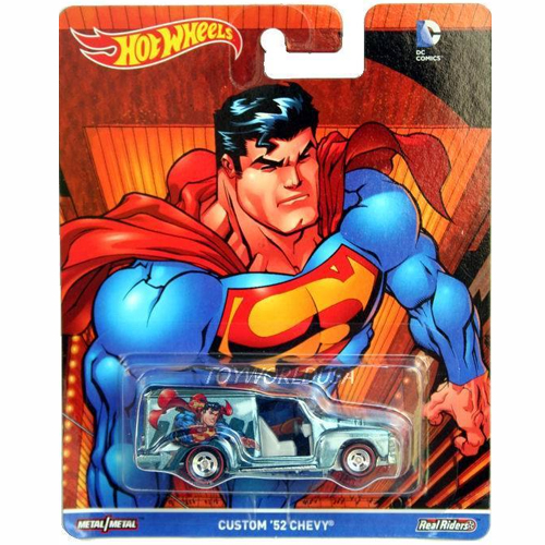 Hot Wheels Superman art by Ed McGuinness Custom 52 Chevy