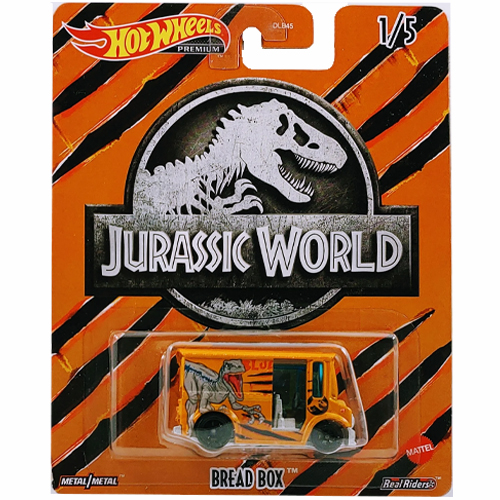 Hot Wheels Velociraptor Blue Bread Box