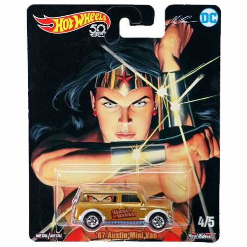 Hot Wheels Wonder Woman 67 Austin Mini Van