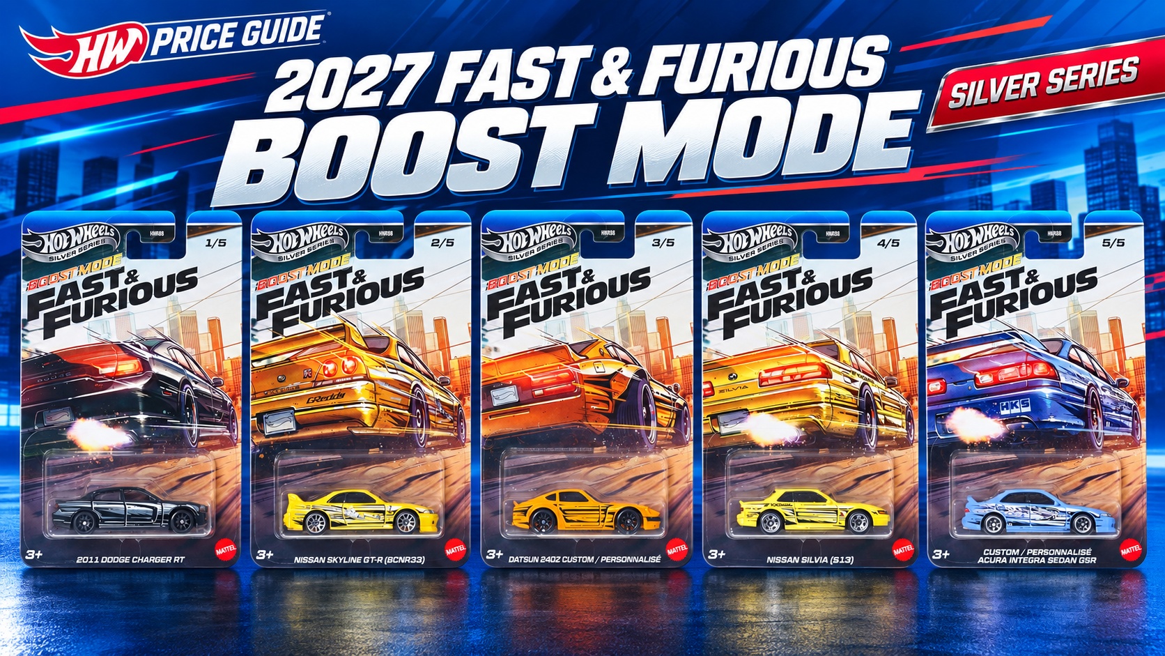 2027 Hot Wheels Fast & Furious Boost Mode: A More Exciting Follow-Up to Nitro Grid – Hot Wheels News