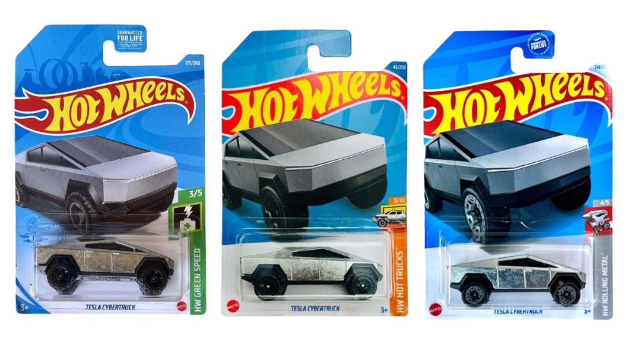 Hot Wheels Mainline Cybertrucks