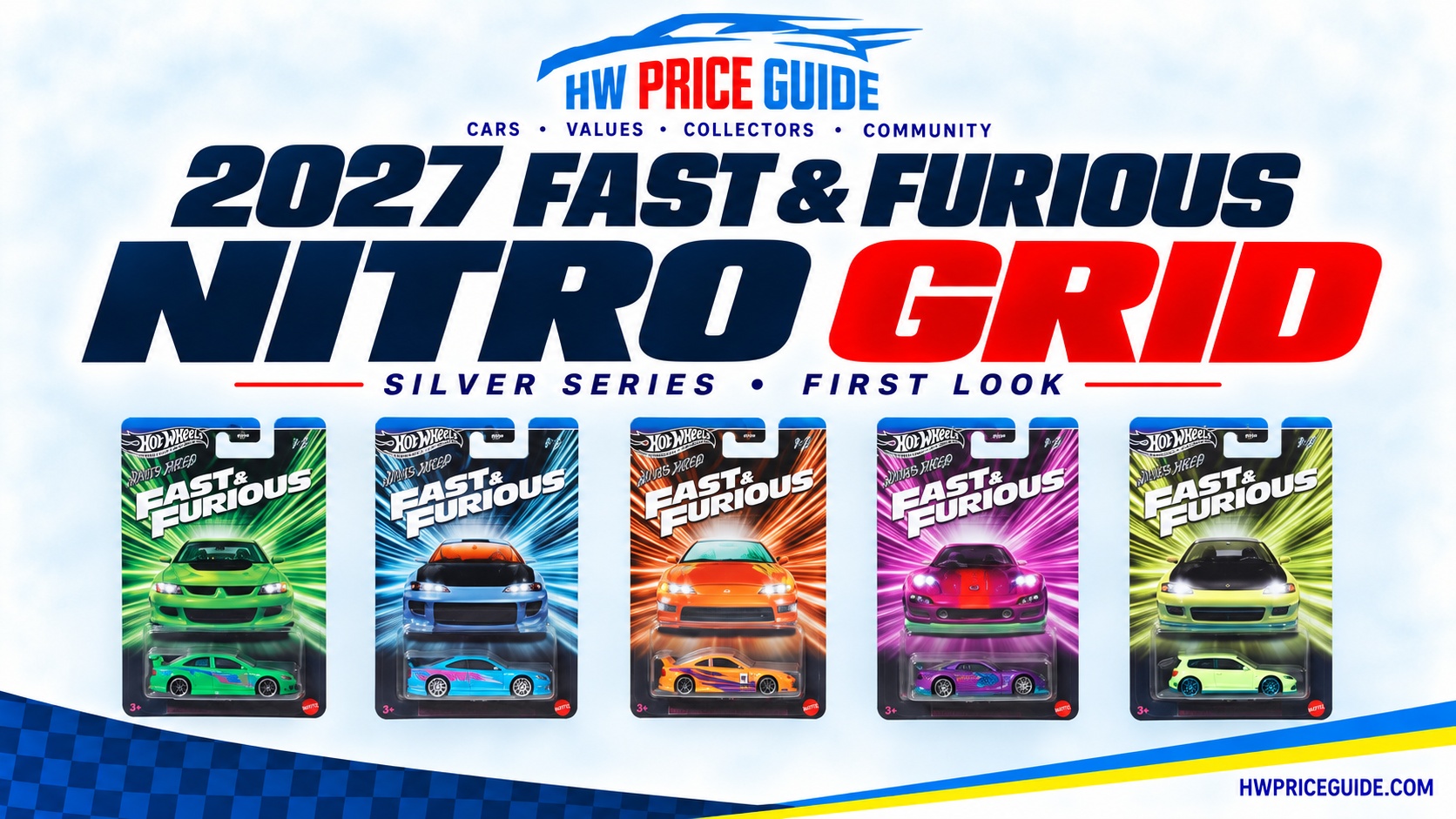 First Look: 2027 Hot Wheels Fast & Furious Nitro Grid Silver Series – Hot Wheels News