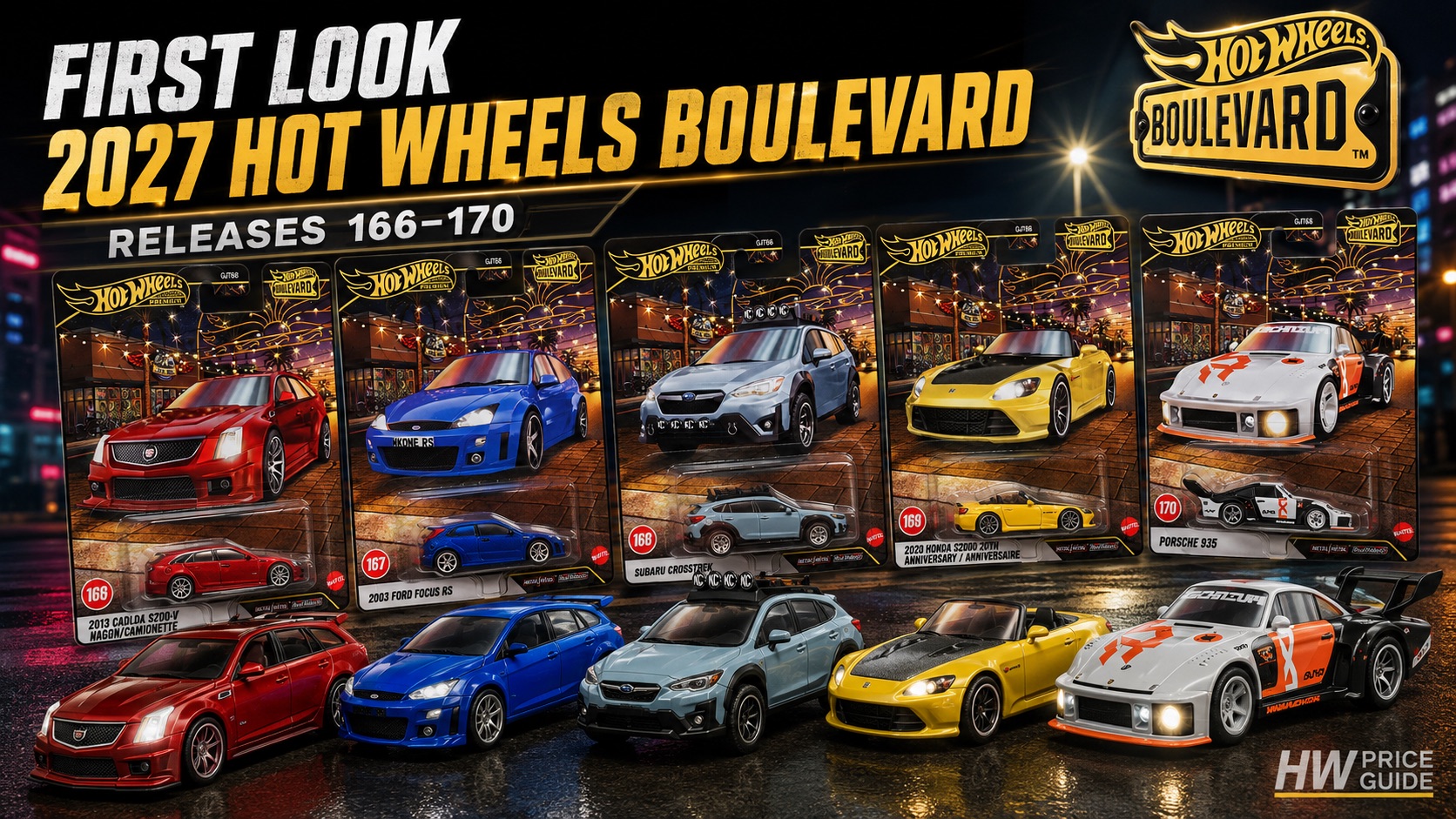 First Look at the 2027 Hot Wheels Boulevard Releases – Hot Wheels News