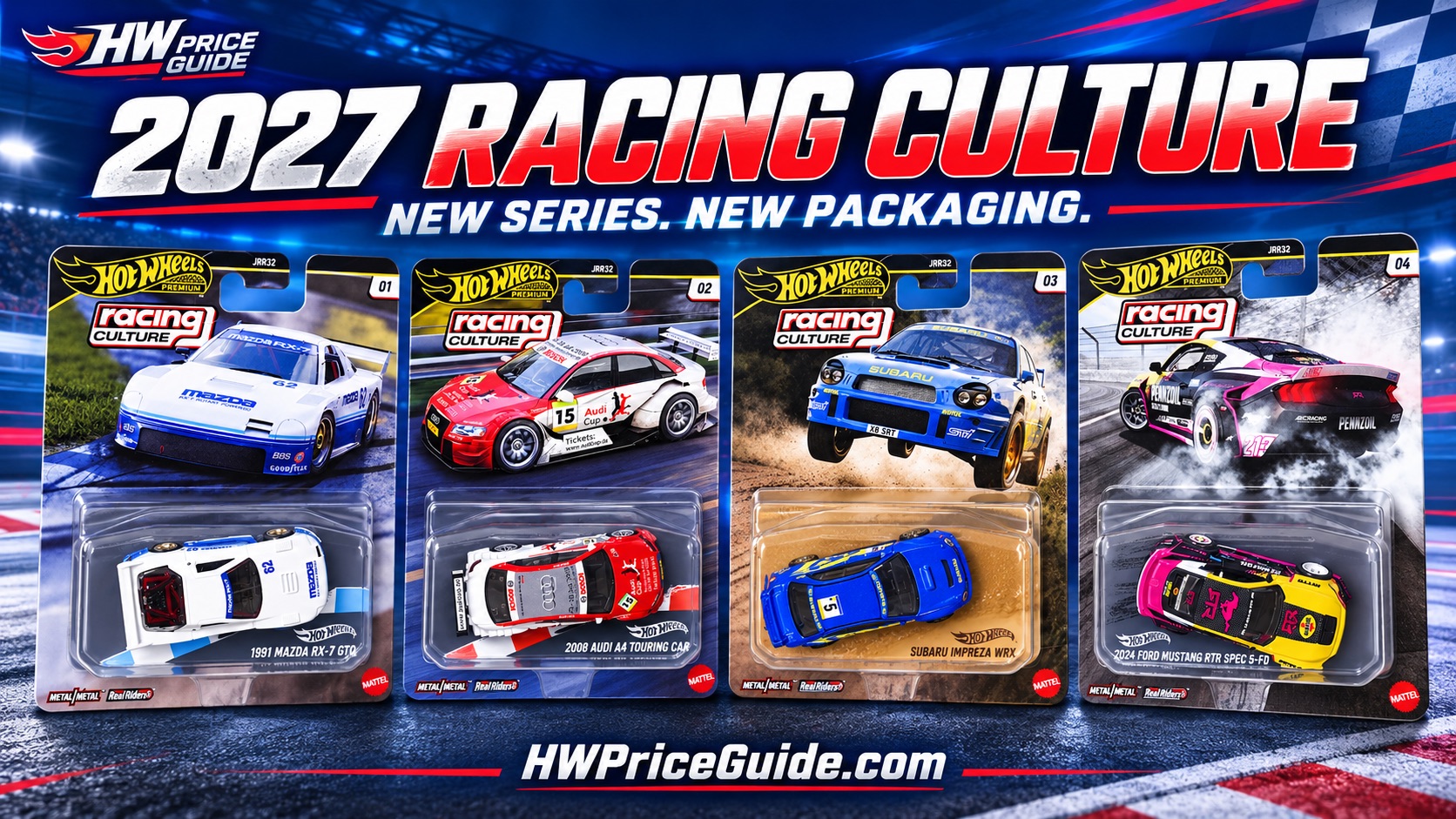 First Look: Hot Wheels Racing Culture Brings New Packaging for 2027 – Hot Wheels News