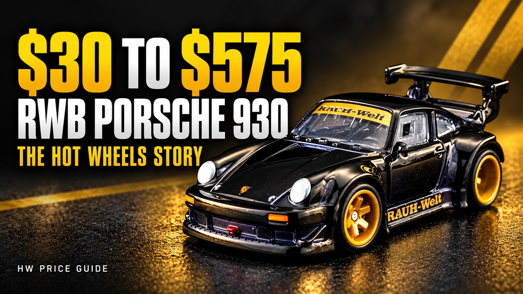 From $30 to $575: How the Hot Wheels RWB Porsche 930 Became a Collector Favorite – Hot Wheels News