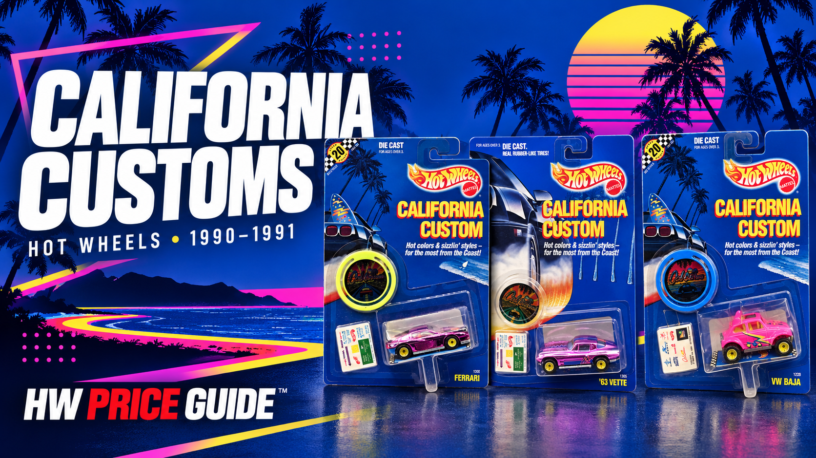 Hot Wheels California Customs: Remember These Wild 1990s Cars? – Hot Wheels News