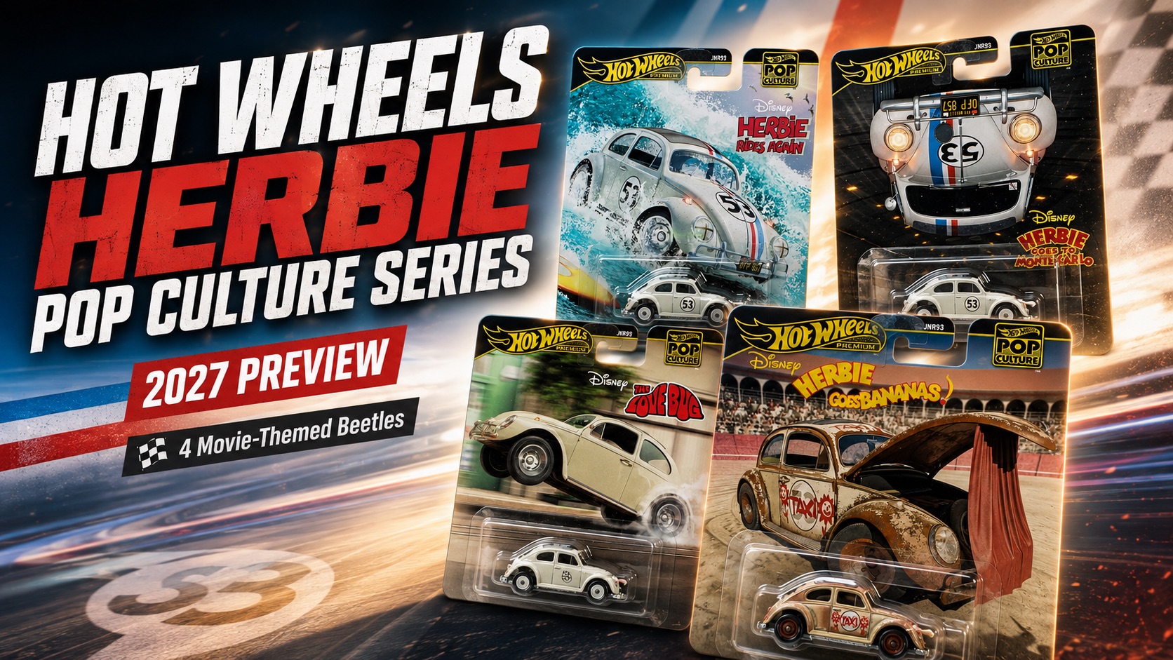 Hot Wheels Herbie Pop Culture Series Appears to Be Coming in 2027 – Hot Wheels News