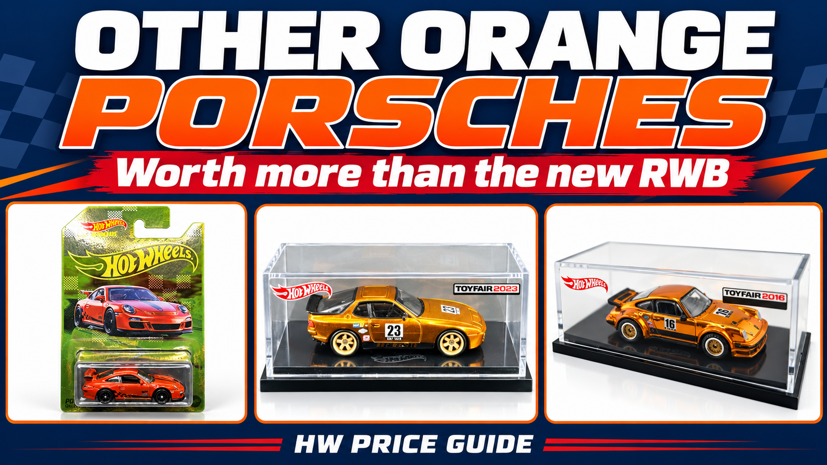 Love the Orange RWB? 3 Other Orange Hot Wheels Porsches Worth More – Hot Wheels News