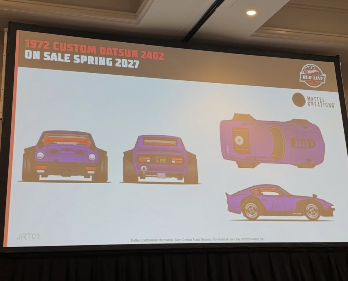 2027 RLC purple 1972 Custom Datsun 240Z presentation preview