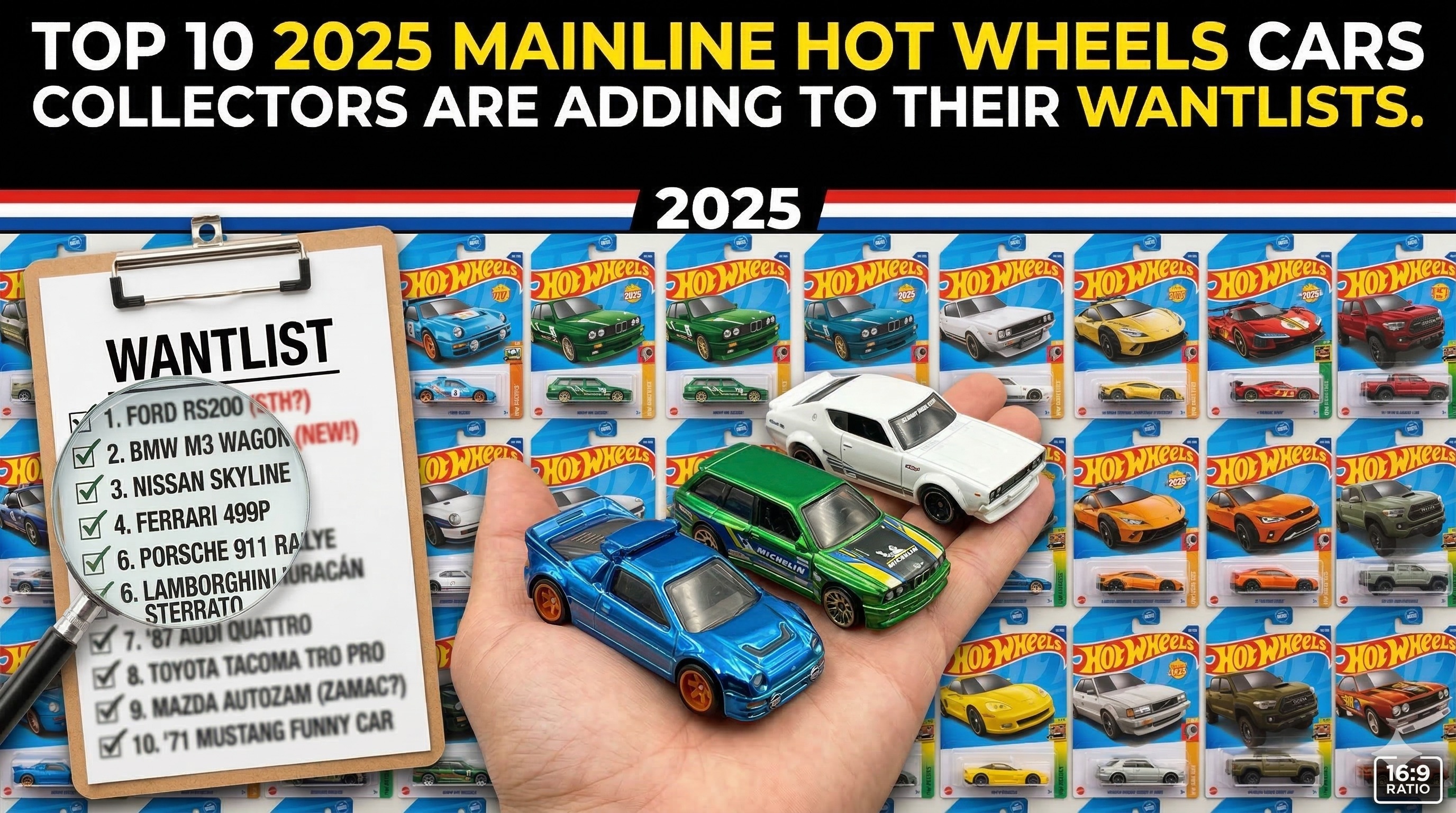Top 10 2025 Mainline Hot Wheels Cars Collectors Are Adding to Their Wantlists – Hot Wheels News