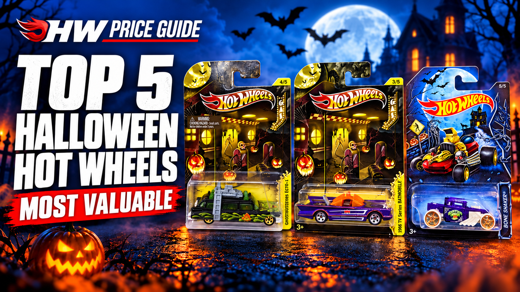 Top 5 Most Valuable Hot Wheels Halloween Series Cars – Hot Wheels News