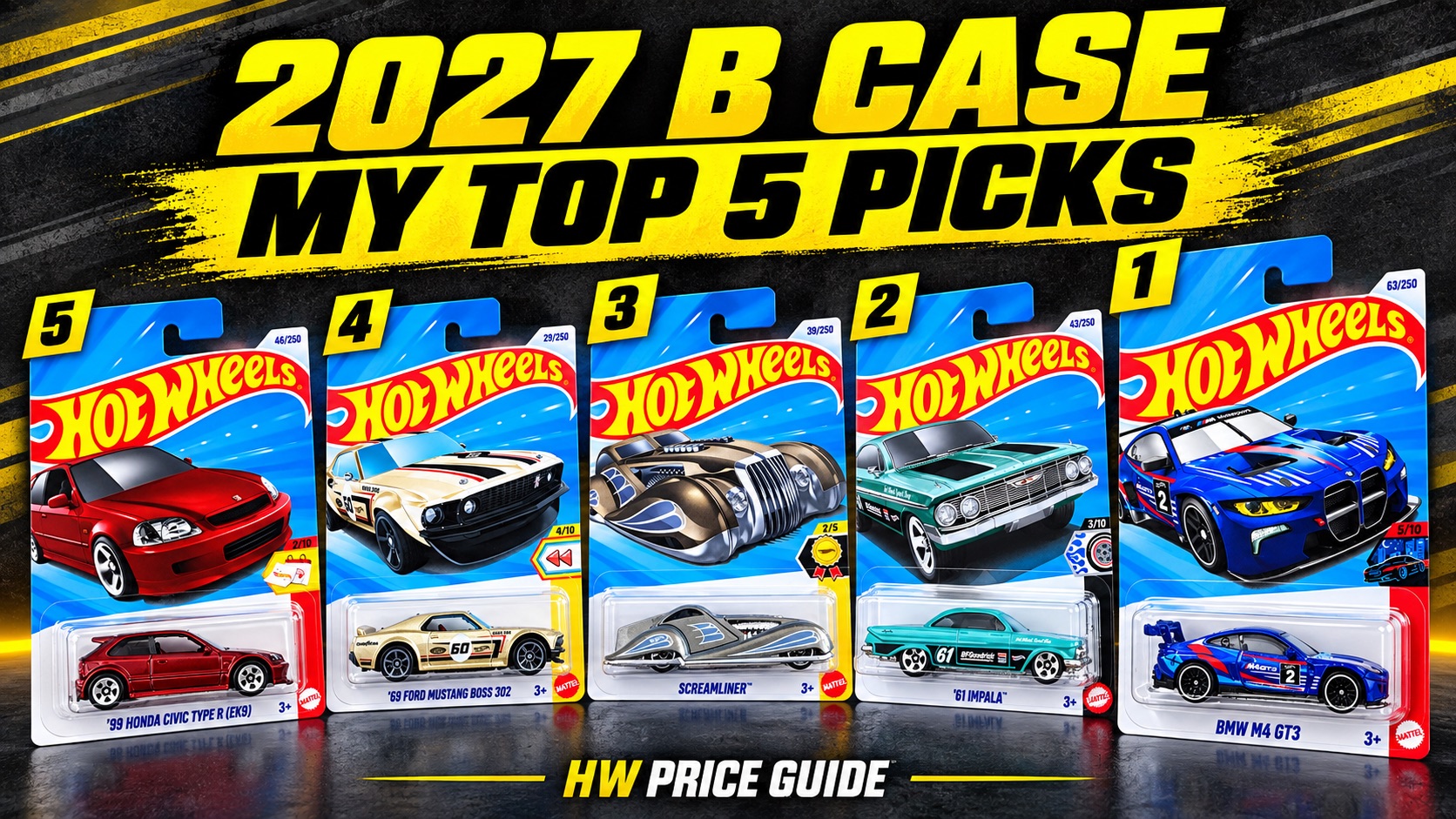 Top 5 Picks from the Hot Wheels 2027 Mainline B Case – Hot Wheels News